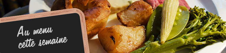 cantine menu