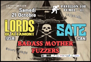 LORDS OF ALTAMONT -SATE - BAD ASS MOTHER FUZZERS